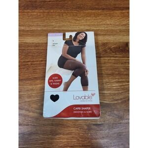 Lovable Hanes Capei Shaper Plus Size XL Jet Black